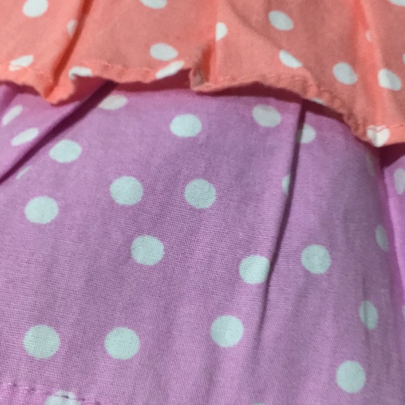 Gymboree 12-18m pastel mixed polka dot skirt NWT - Picture 7 of 8